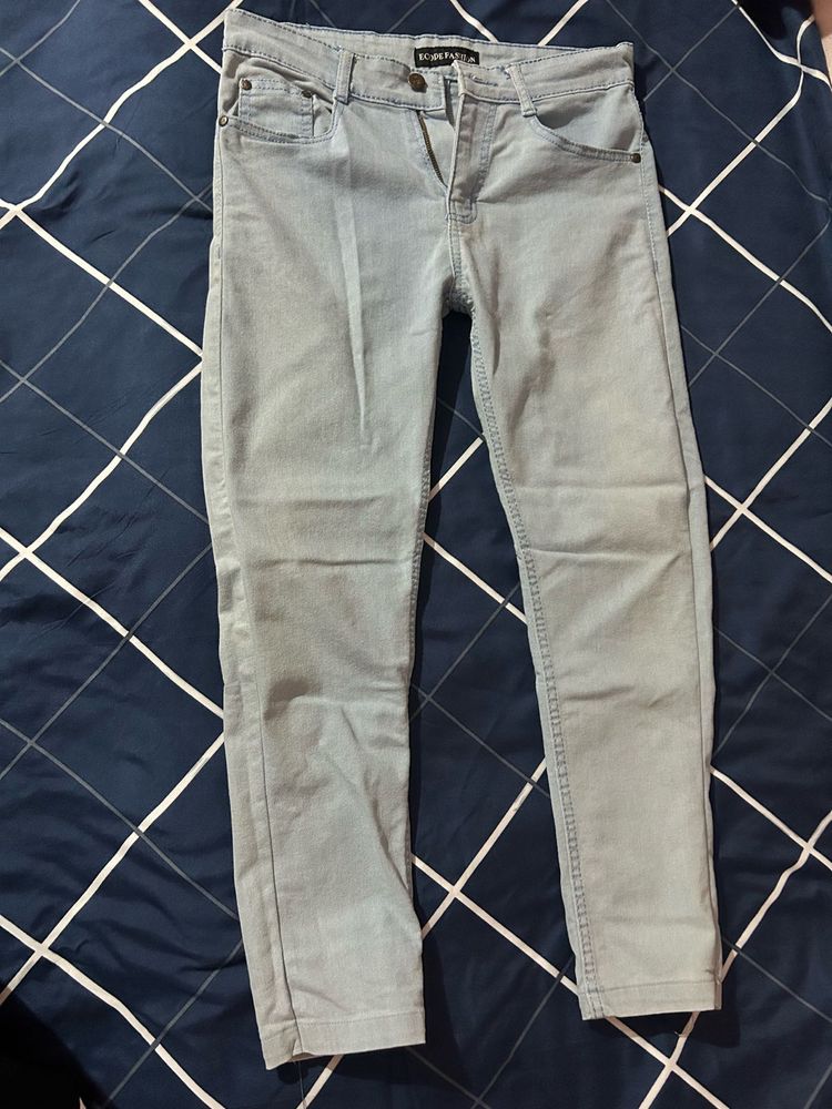 Light Grey Denim Jeans (waist 28)