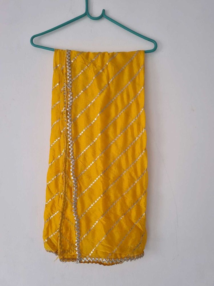 Gold Yellow Dupatta