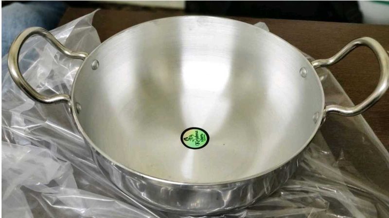 New Induction Base Aluminum Kadai 1.5 Litre