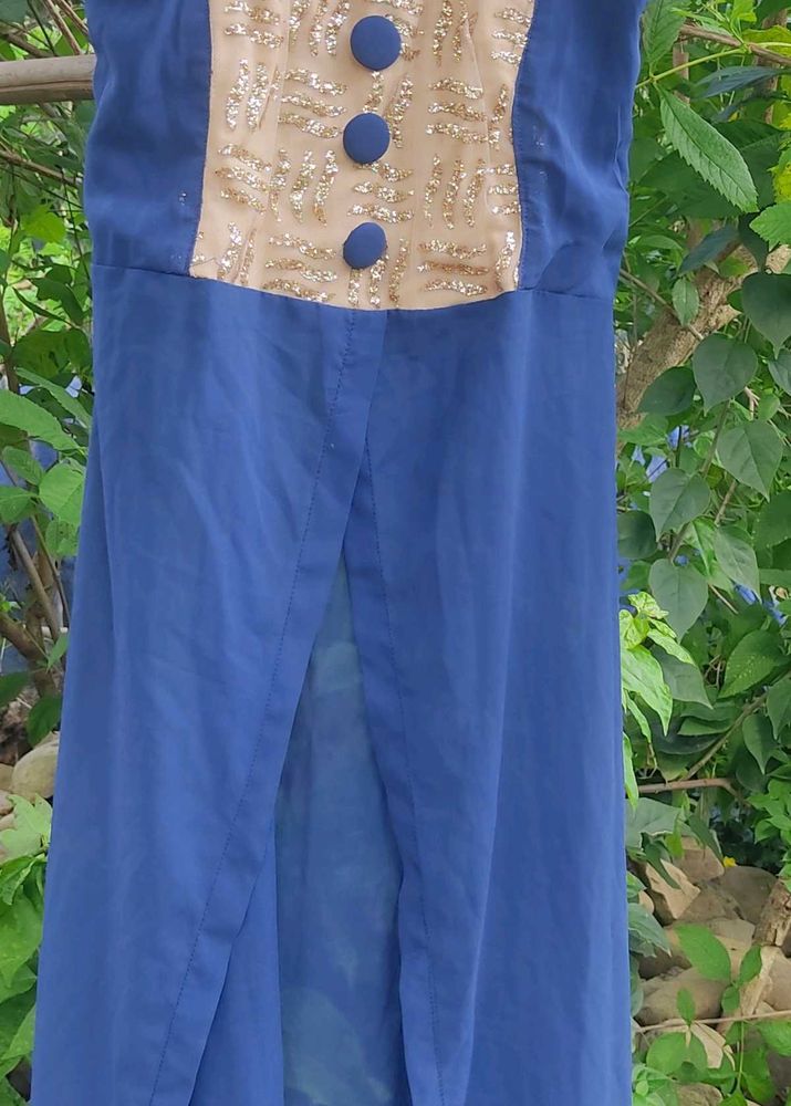 Elegant Blue Dress