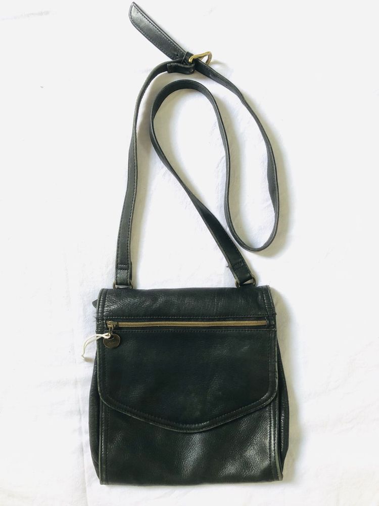 Fossil Genuine Leather Crossbody Bag