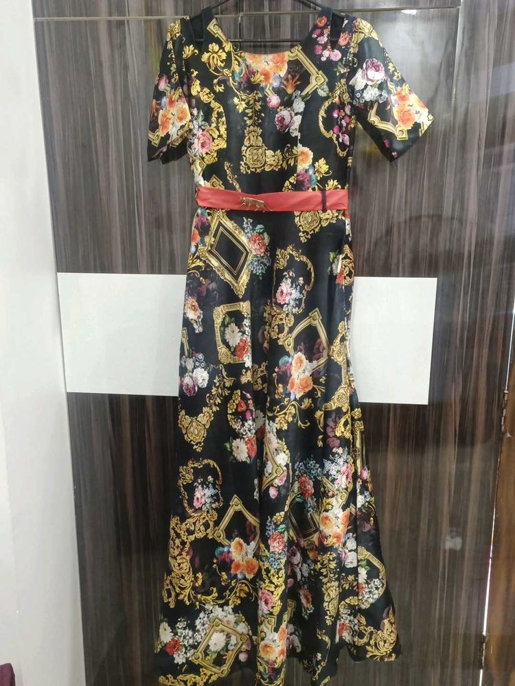 Printed Gown