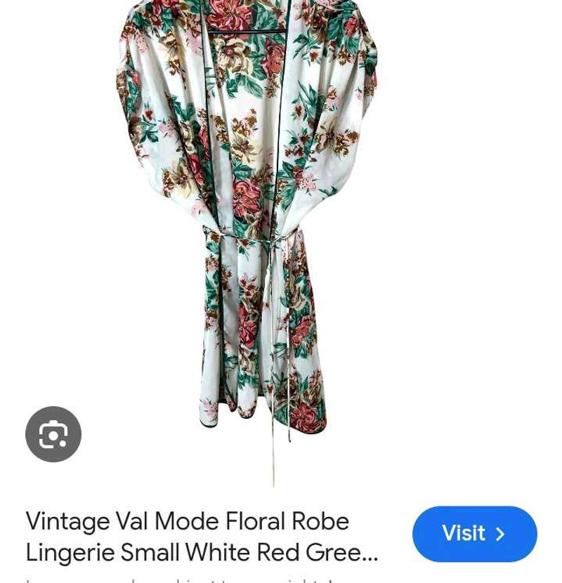 🇺🇲Vintage Floral Robe