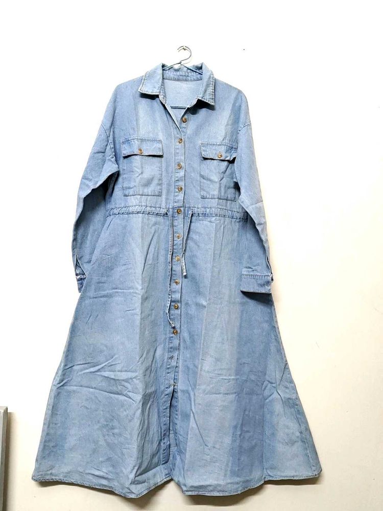 Hey Yeah..! I AM Selling A Long Denim Dress.