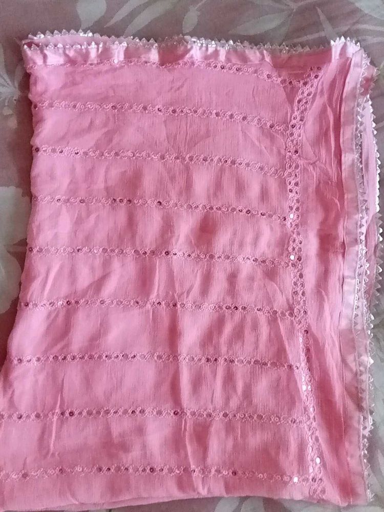 New Pink Dupatta