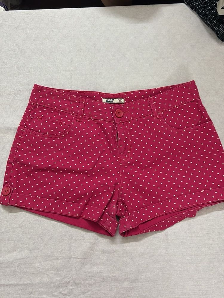 Polka Dot Shorts