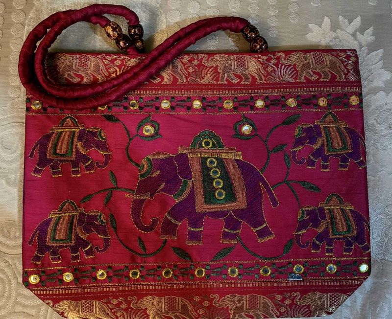 GUJARATI WORK WOMEN HANDBAG