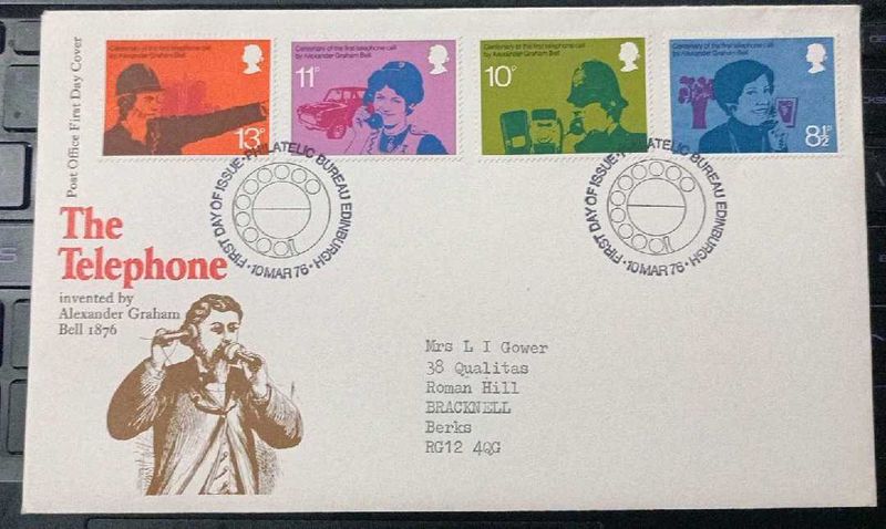 1876 Vintage Telephone First Day Cover