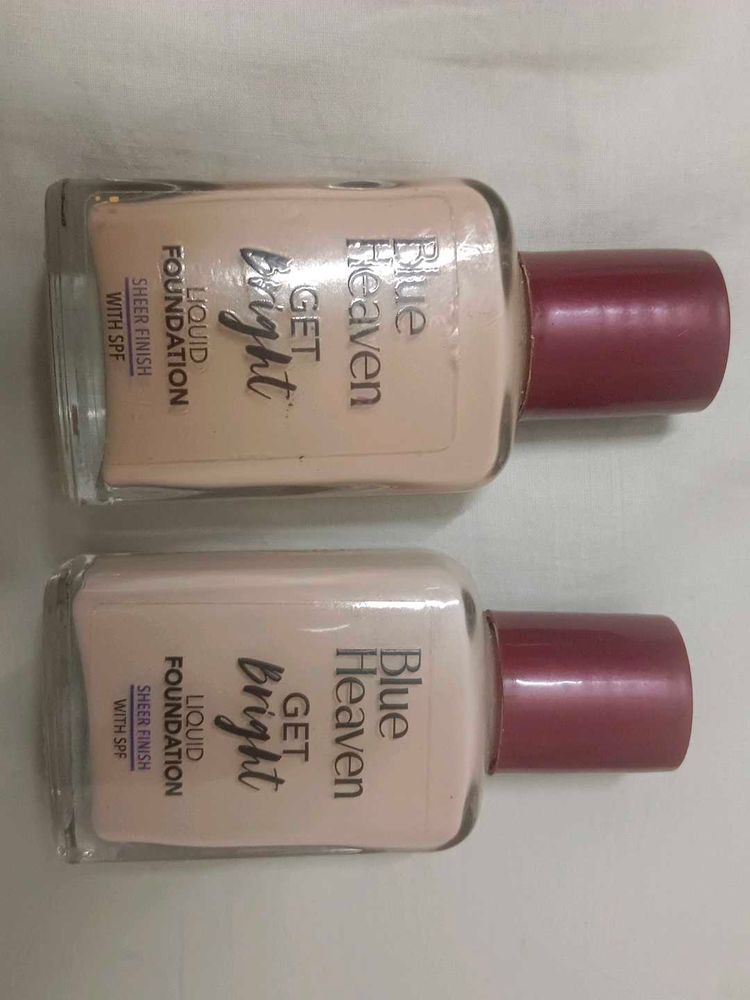 Blue Heaven Get Bright Foundation