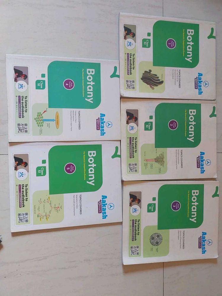 Aakash Botany Books - Class 11