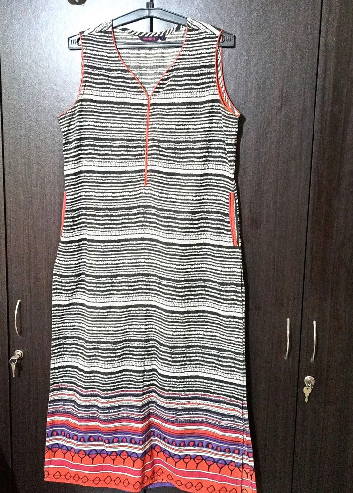 Women Sleeveless Kurti Il Length 47