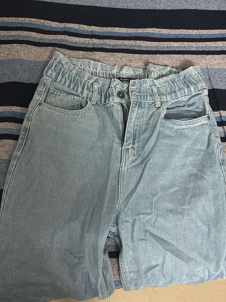 Light Wash Denim Jeans