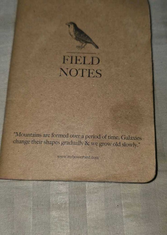 Field Notes Notebook