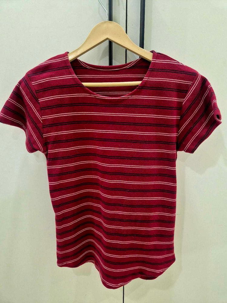 Striped Red T-Shirt