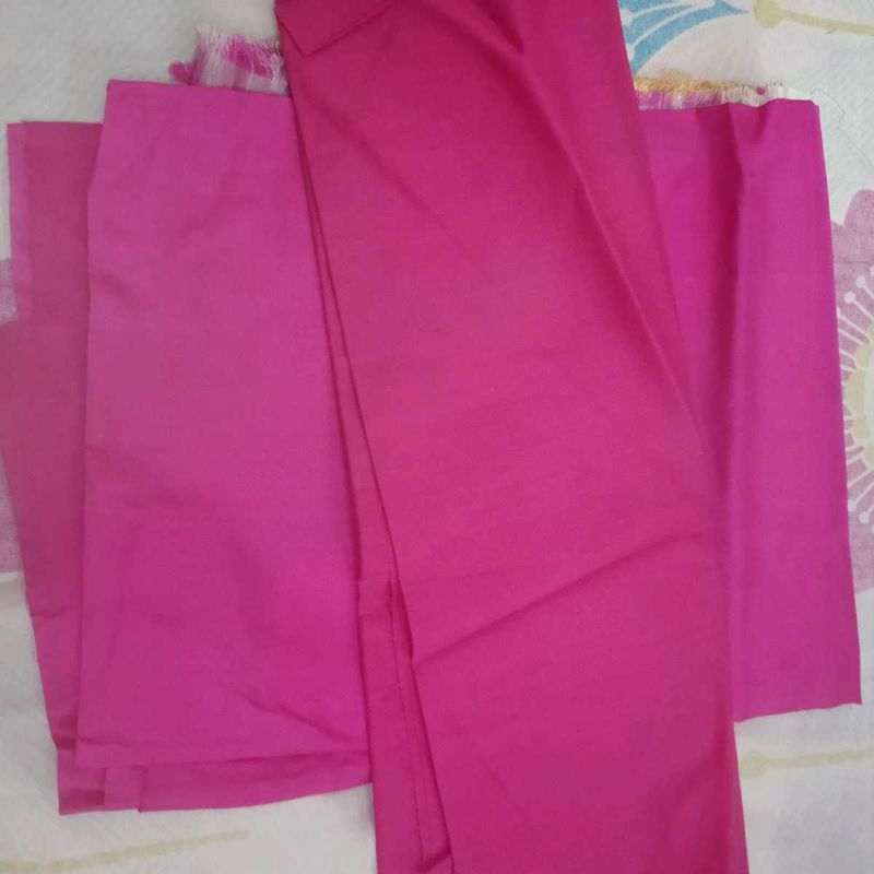 Pink blouse piece with lining