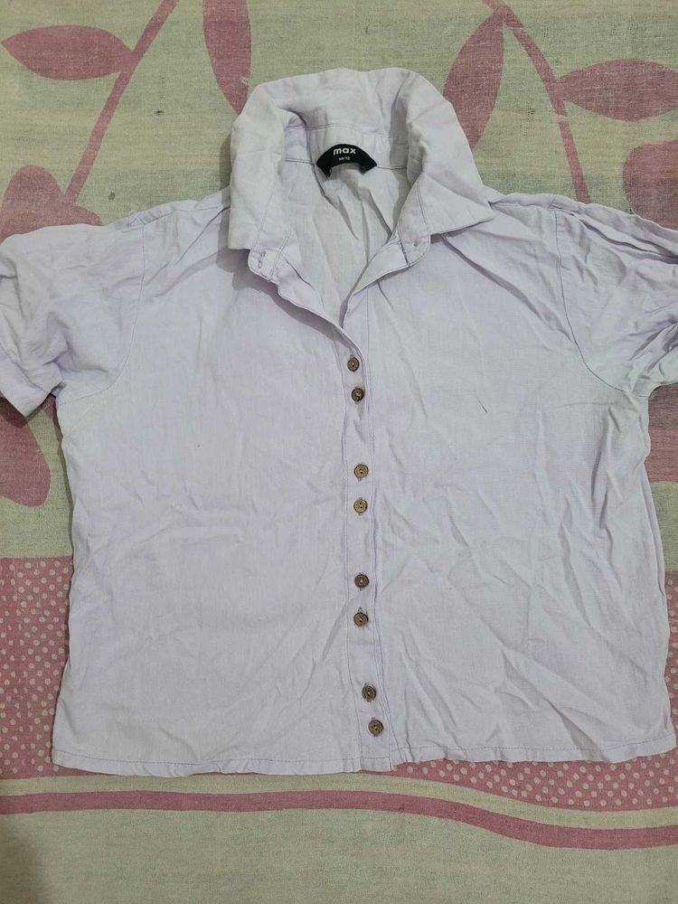 Casual Lavender Shirt
