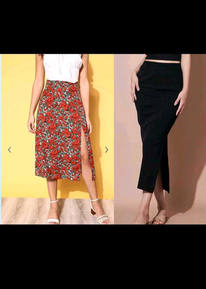 SET OF 2 SKIRTS