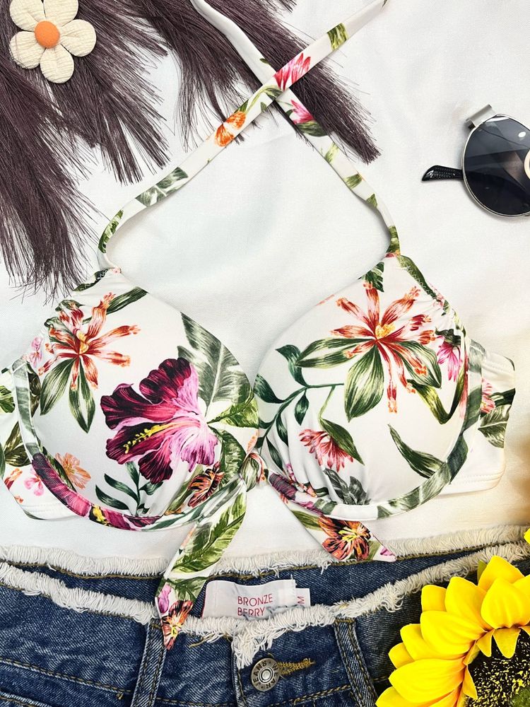 Floral Bikini Top