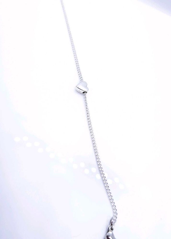 Silver Minimal Love Bracelet