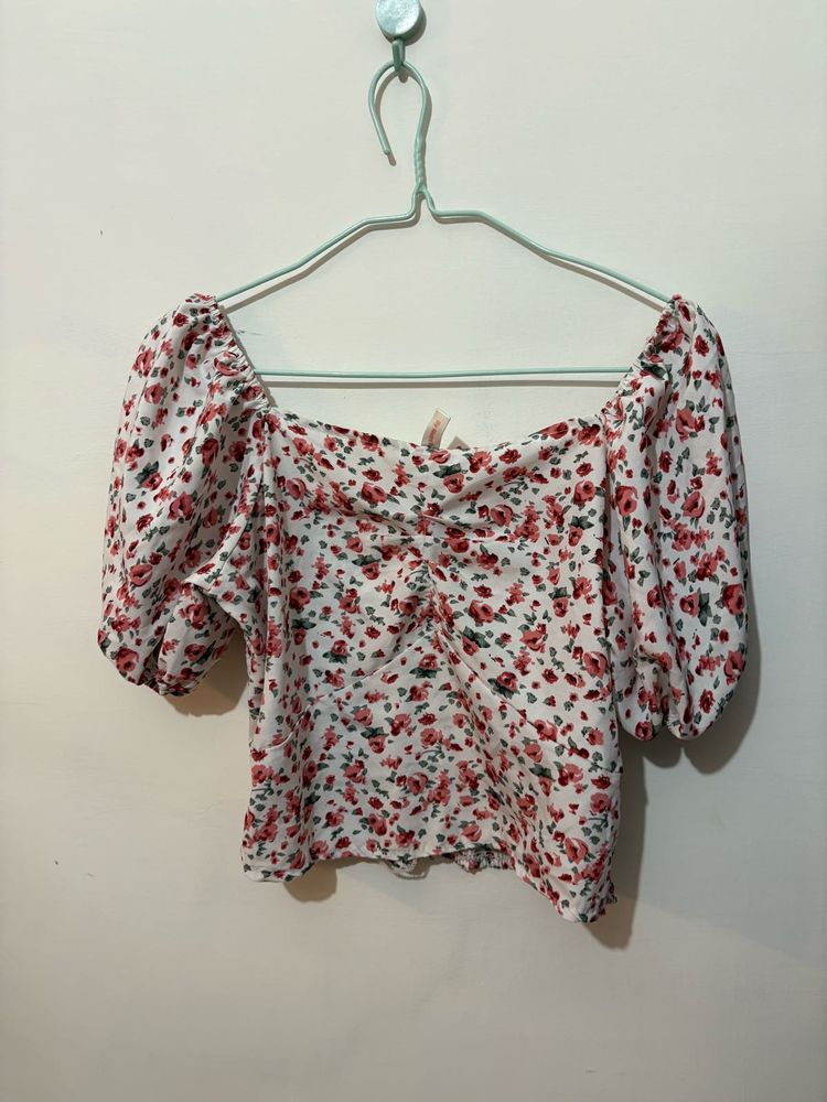 Floral Print Top