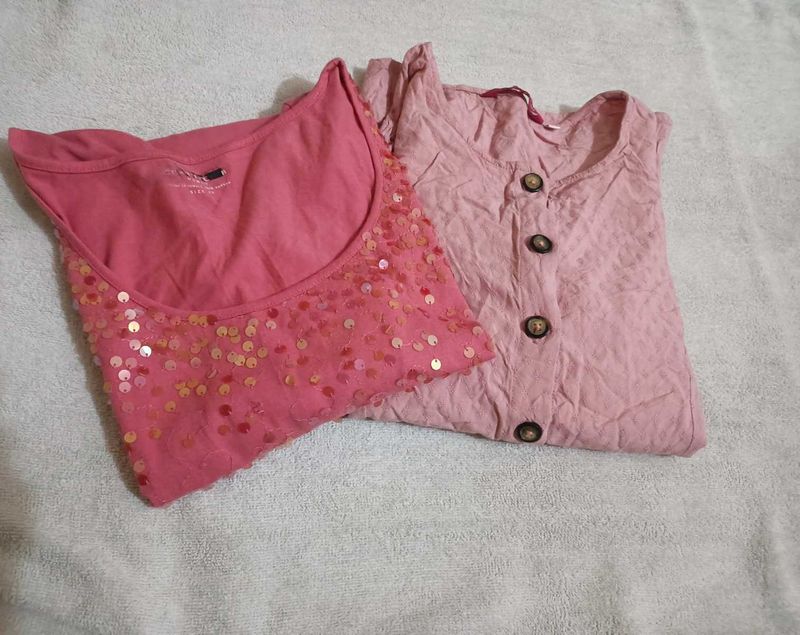 Pink Tops - Cute &amp; Stylish👌🏻