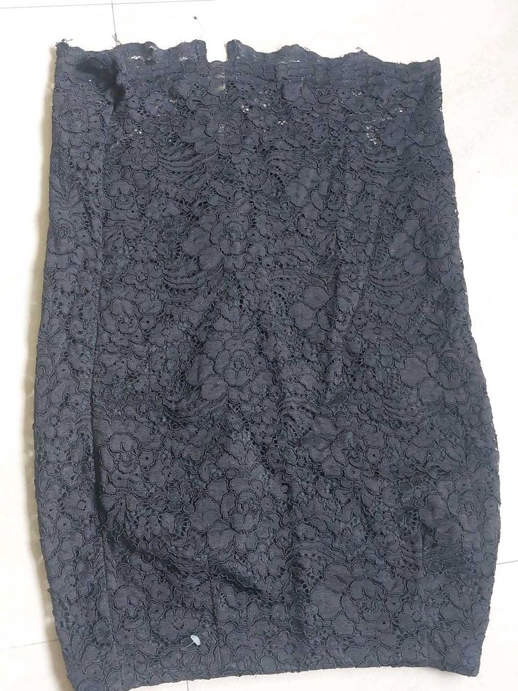 Pencil Skirt With Zip