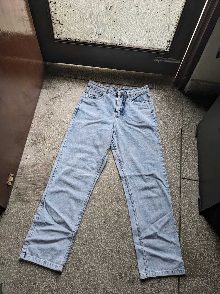 straight fit jeans - denim