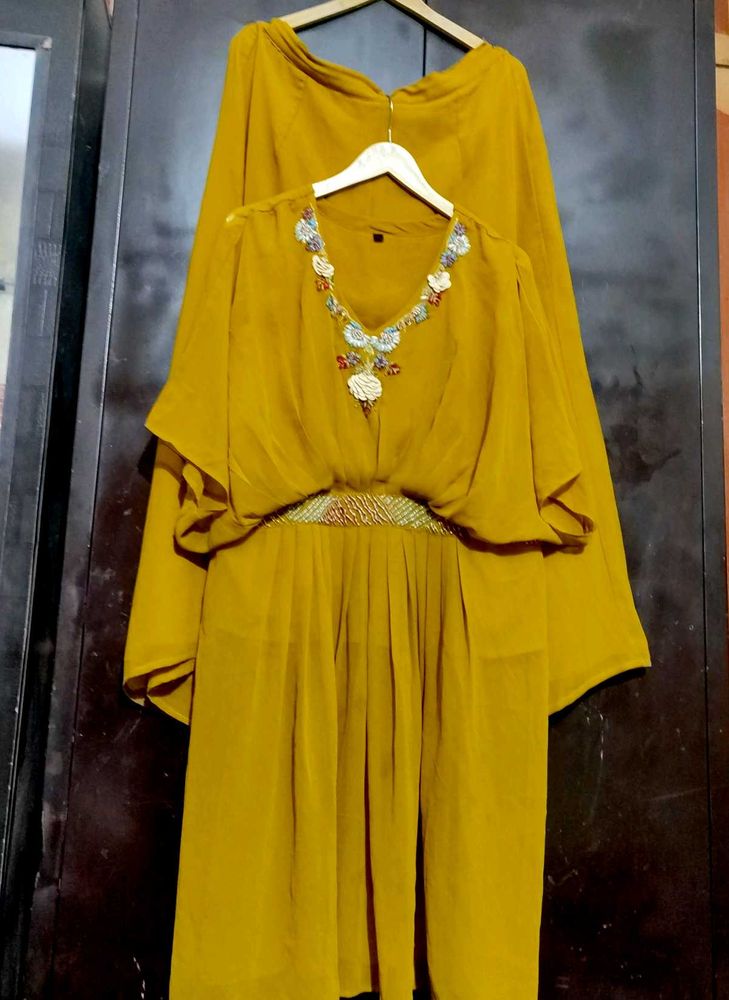 Musturd Co-Ords 2 Pcs Set for 36 Bust