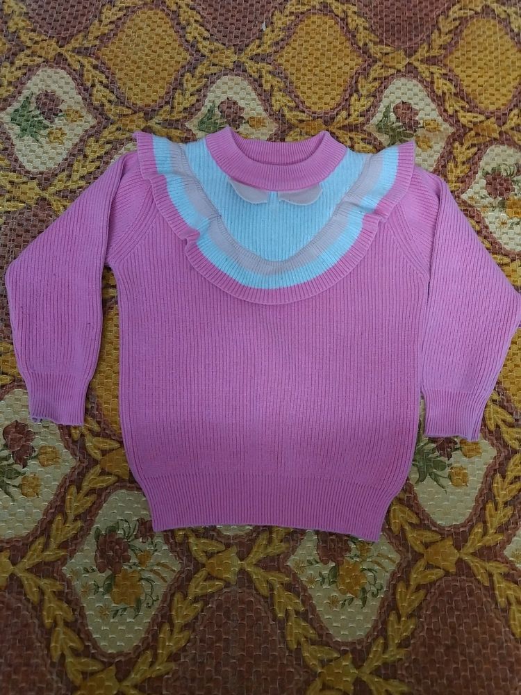 Pink Cardigan