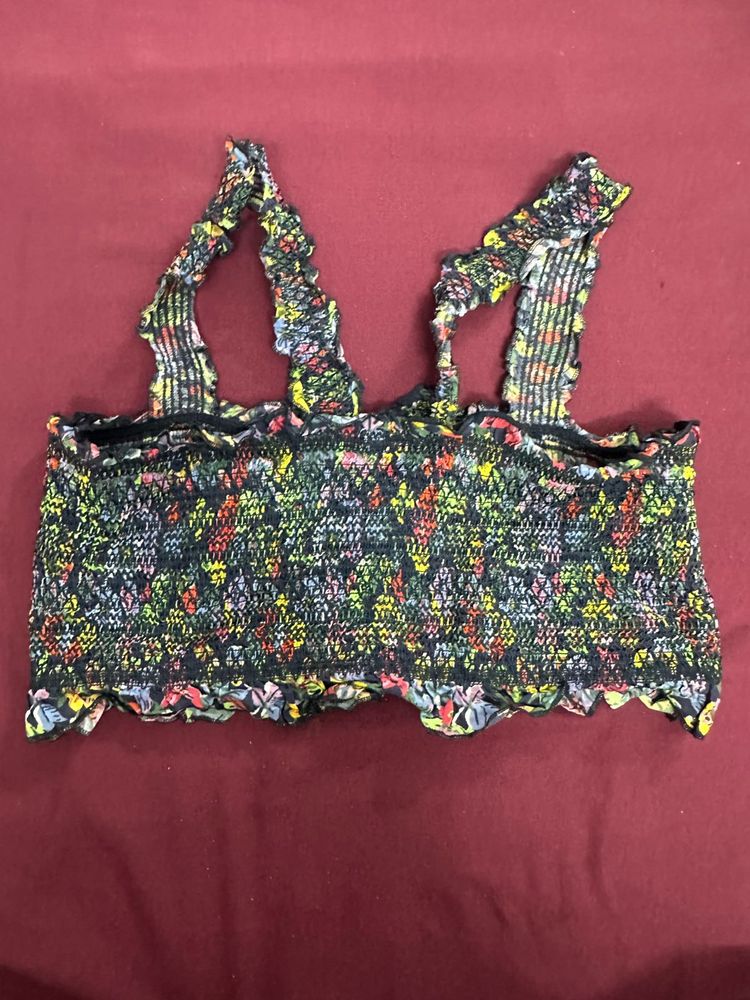 Floral Crop Top
