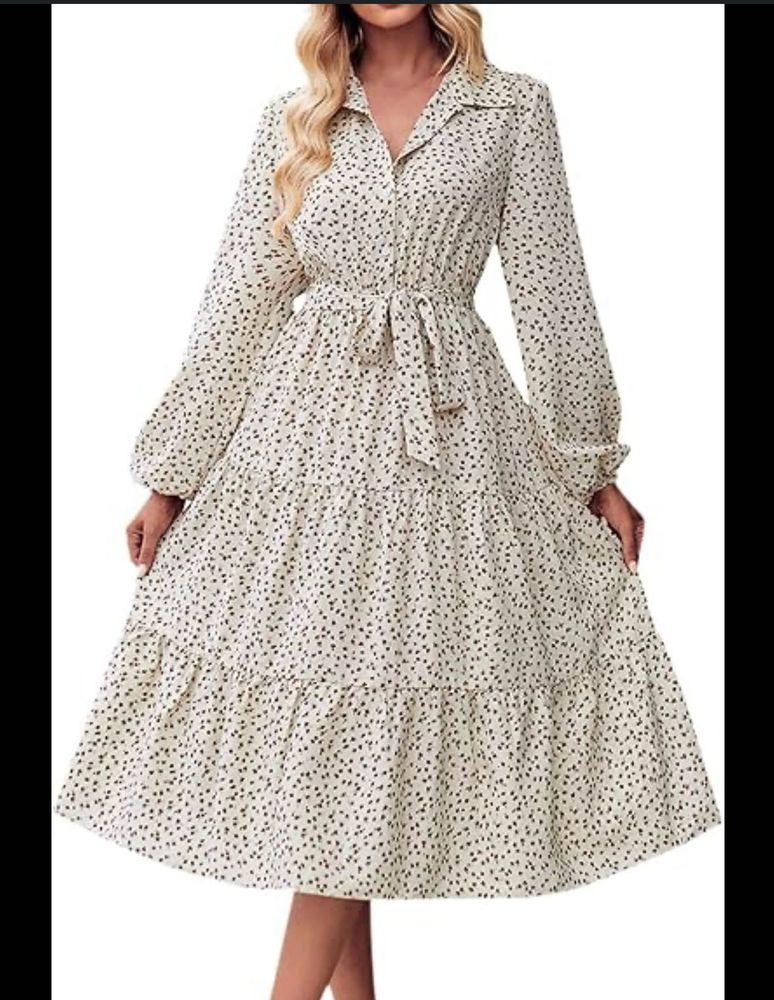 Reserved Classic Cream Dress