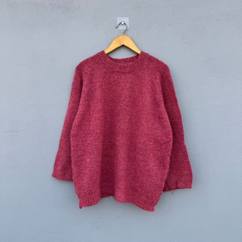 Red Knit Sweater
