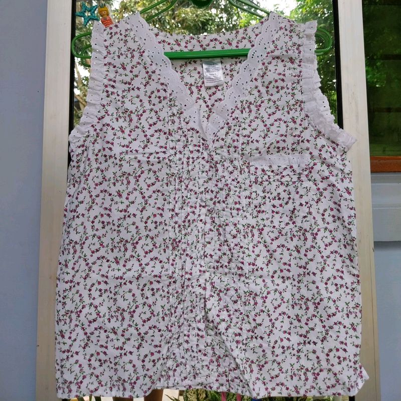 Floral Half Sleeve Shirt