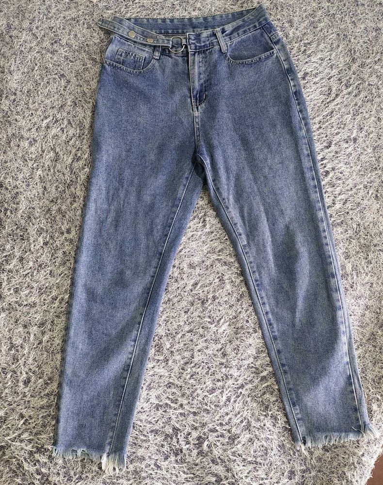 Distressed Hem Jeans(30-31waist can wear)
