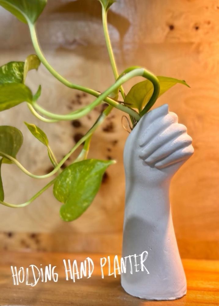 Holding Hand Planter