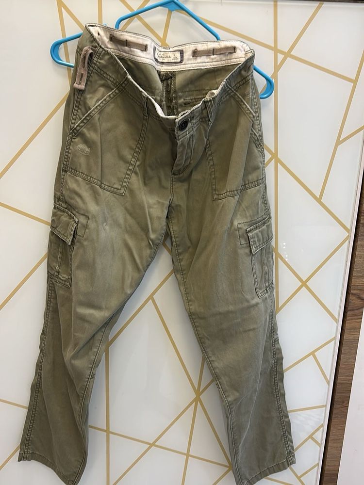 Olive Cargo Pants