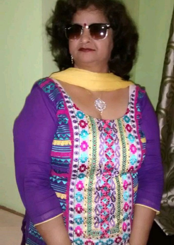 EMBROIDERED &amp; lace Design kurta dupatta