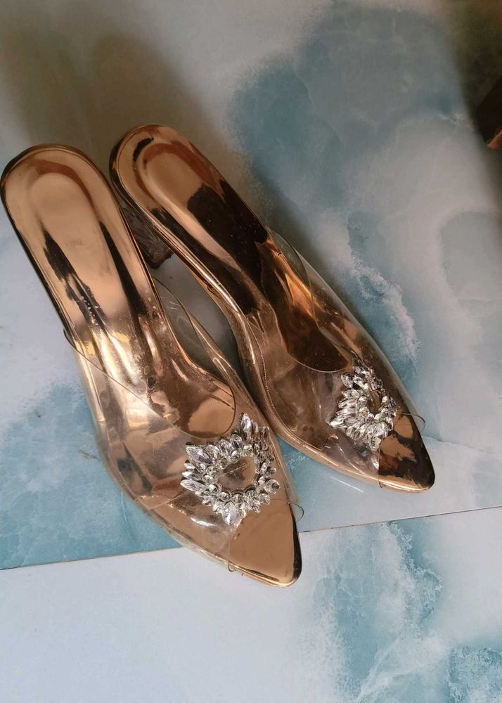 Transparent Crystal Heels