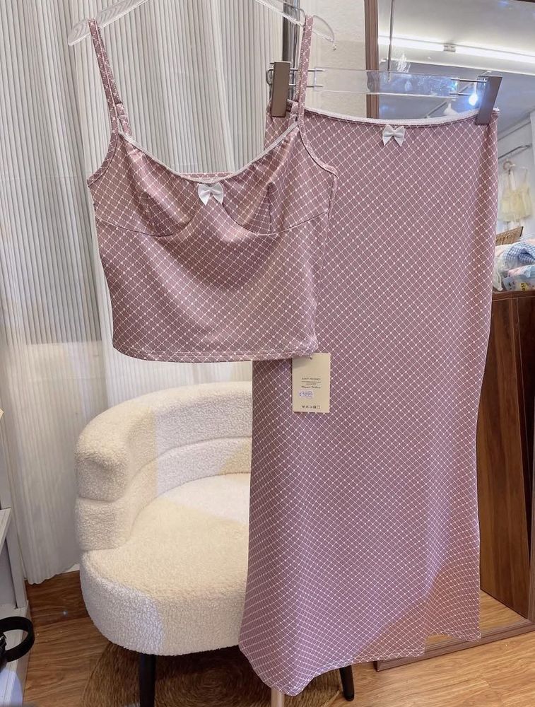 Aesthetic Pink Girly Co-ord set