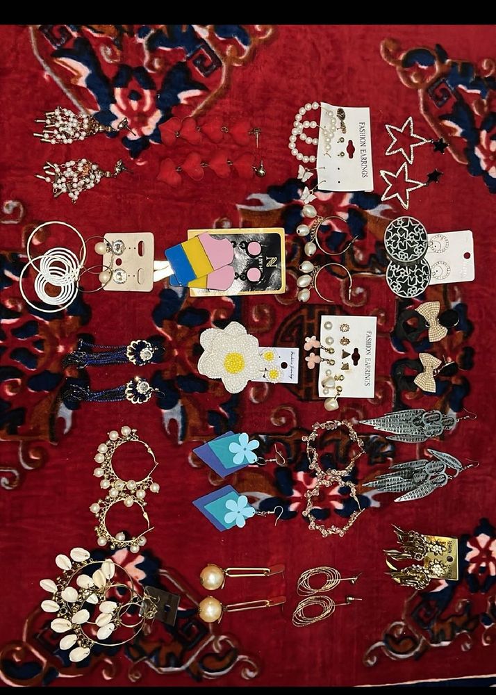 Assorted Earrings &amp; Hair Accessories - Bundle Deal