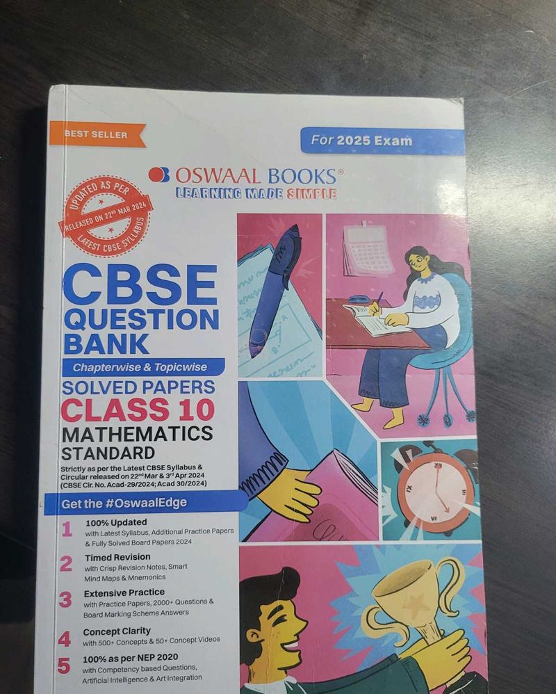 Maths Standard Cbse Question Bank Book For Clas 10