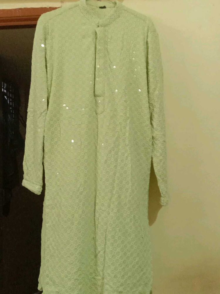 Green Man Kurta