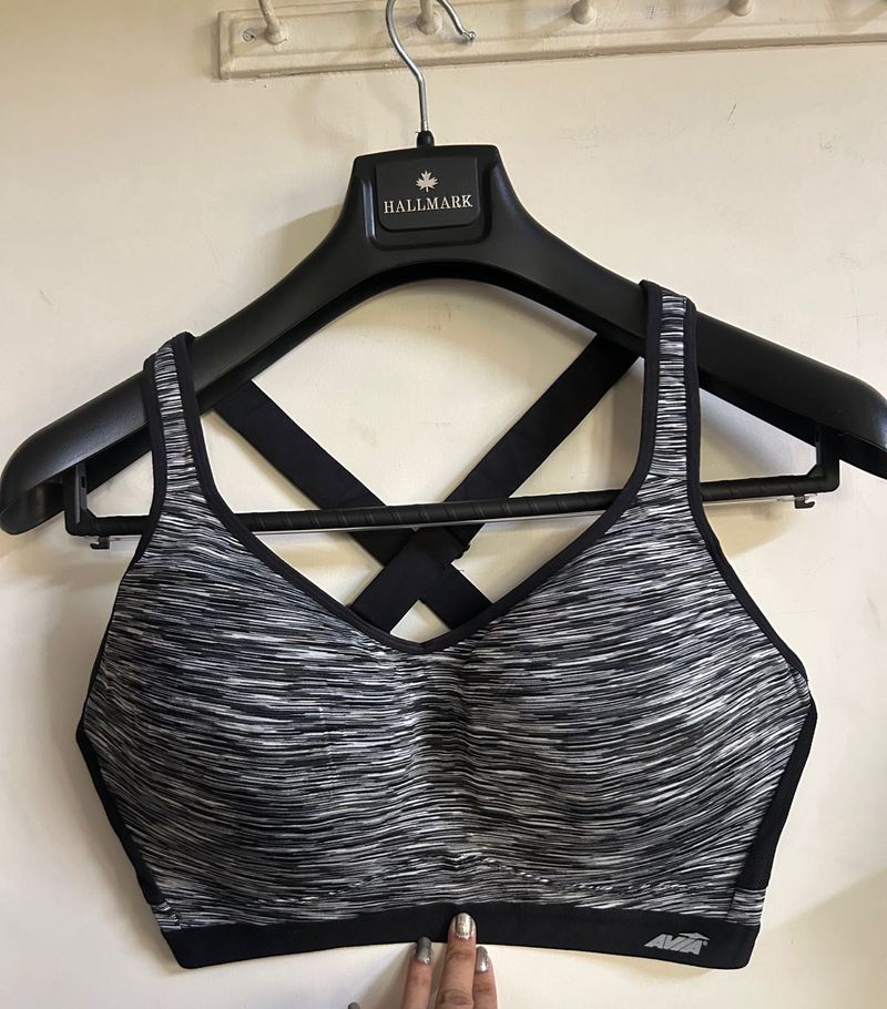 Avia Gray Sports Bra