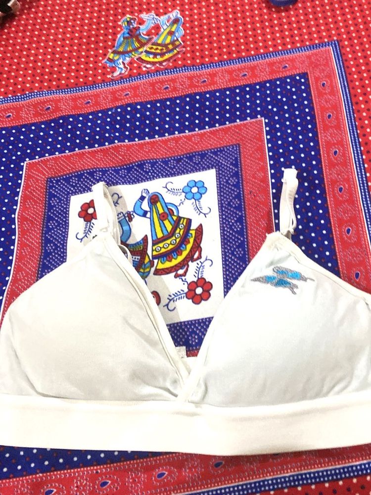 Comfy White Bra