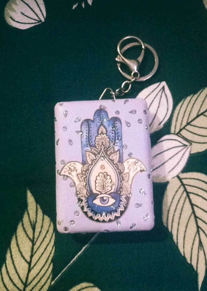 Hamsa Hand Keychain