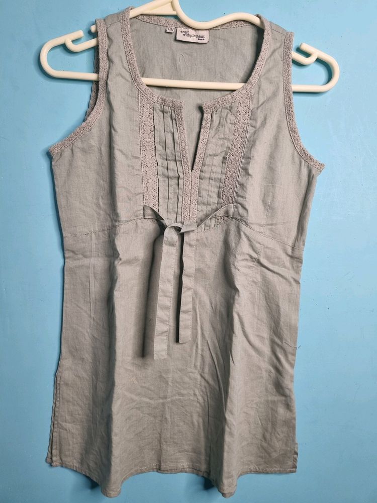 High Low Kurti Type Top