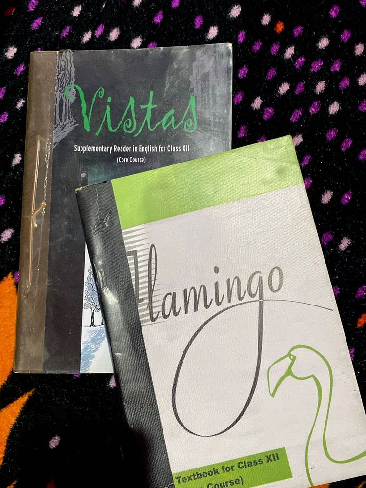 Class XII Textbook Set(vistas and flamingo)