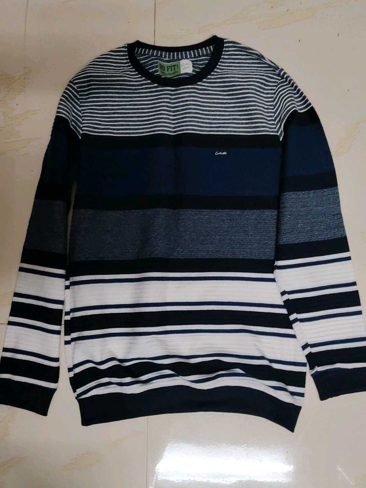 Striped Knit Sweater