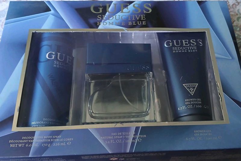 Guess Seductive Homme Blue Set