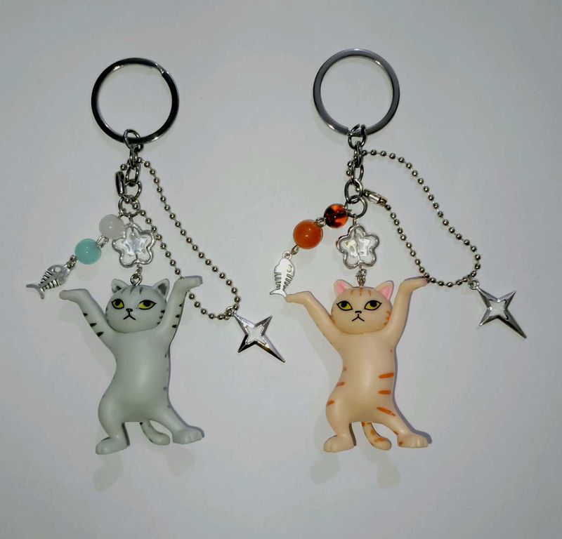 Neko Keychain 1